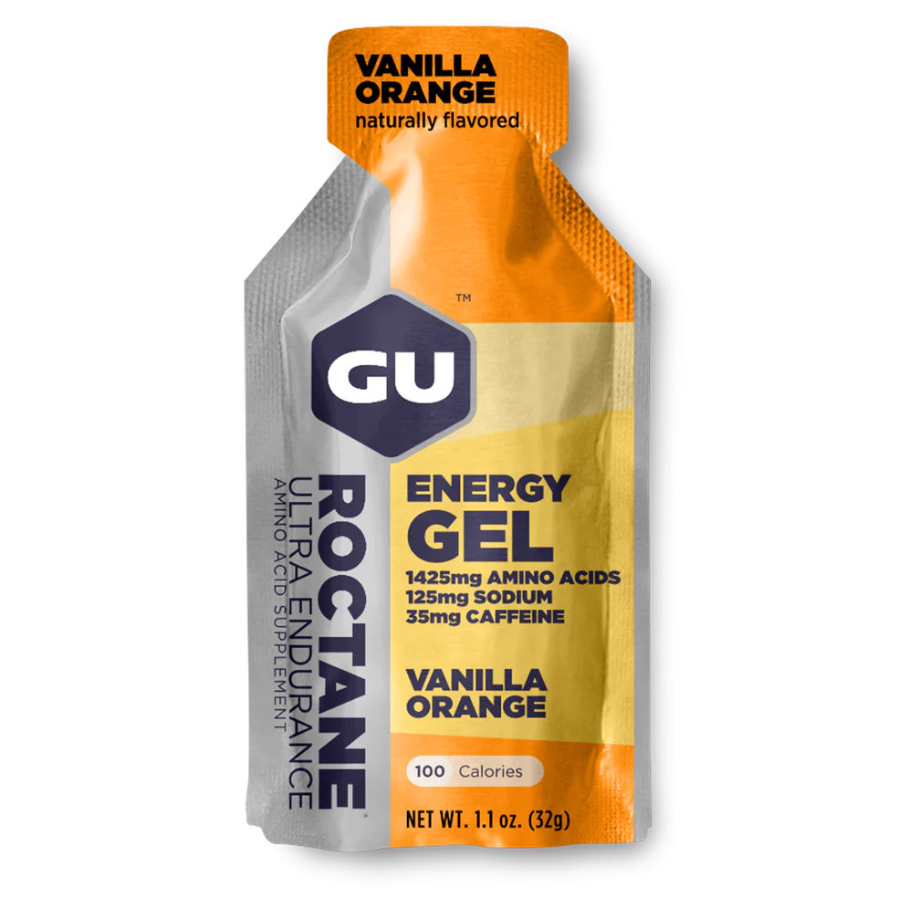 Roctane Energy Gel + Caffeine - Vanilla Orange