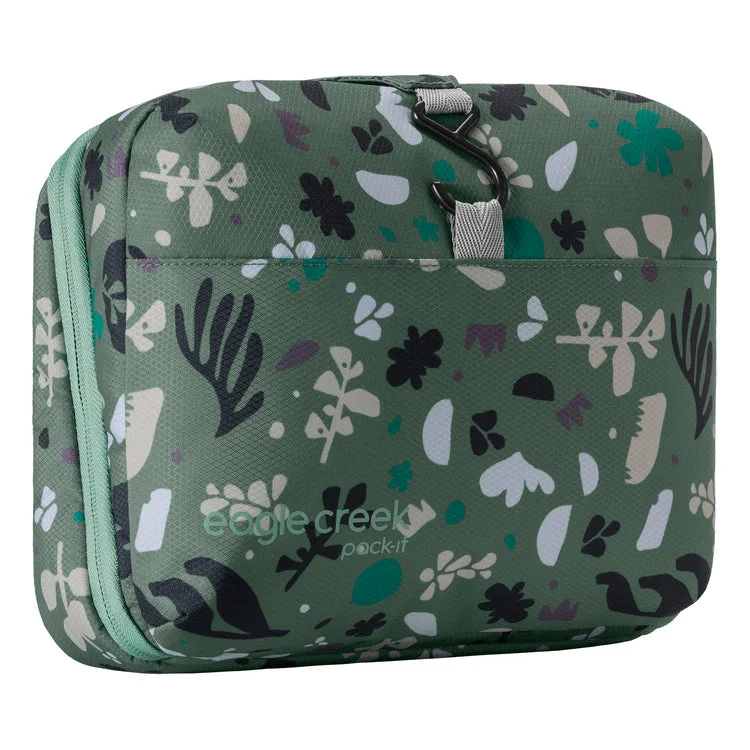 Pack-it Hanging Toiletry Kit - Roots & Shoots: Duck Green