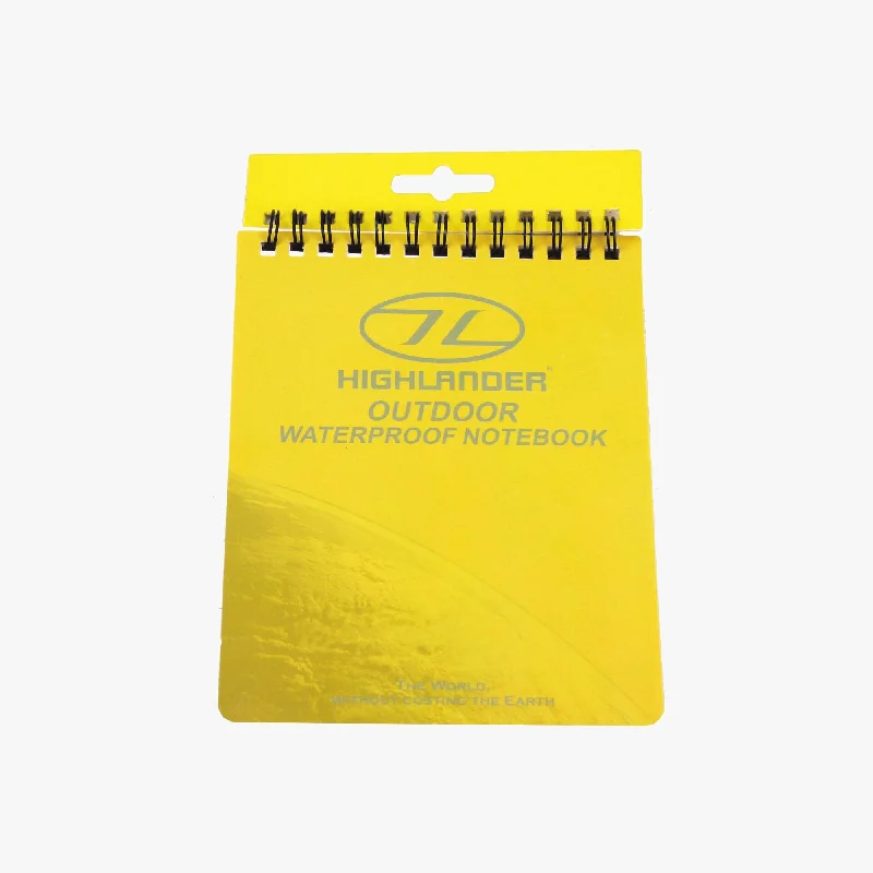 Outdoor Waterproof Notebook 15cm x 12cm