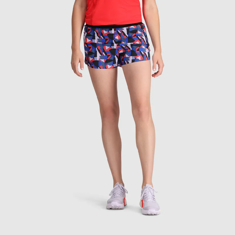 Hiking Shorts for unmarked paths-Women's Swift Lite Printed Short - Print