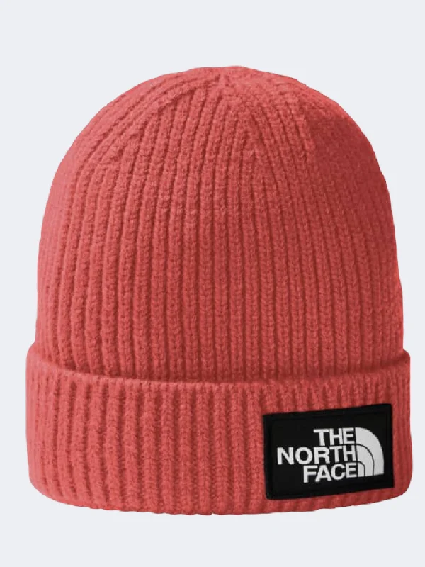 The North Face Box Logo Kids Hiking Beanie Radiant Poppy