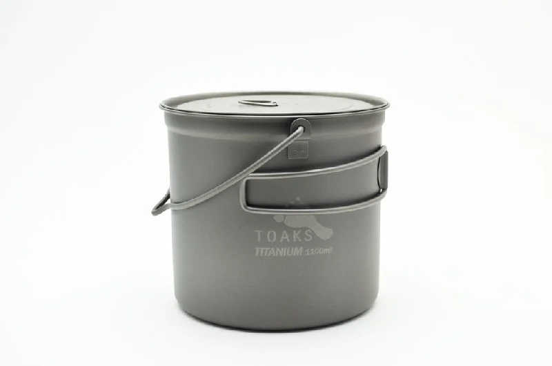 Titanium 1100ml Pot with Bail Handle