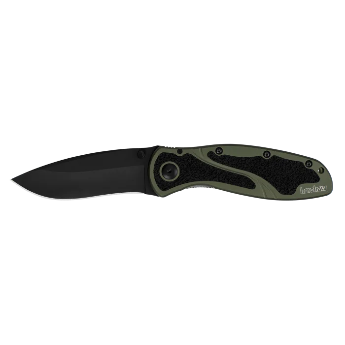 Bluer Knife - Black/olvive