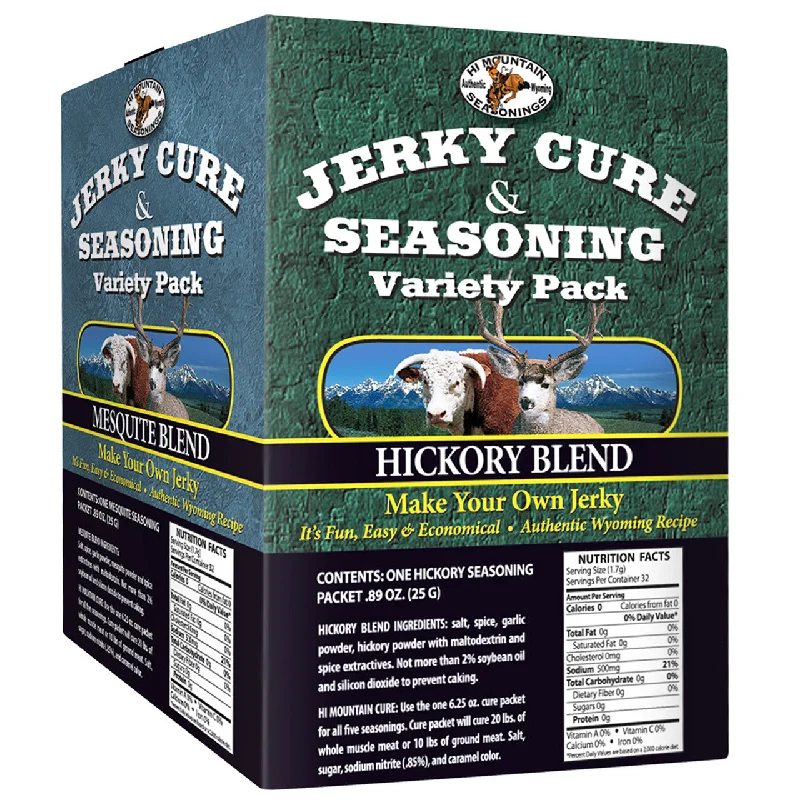 Jerky Cure And Seasoning Variety Pk 1