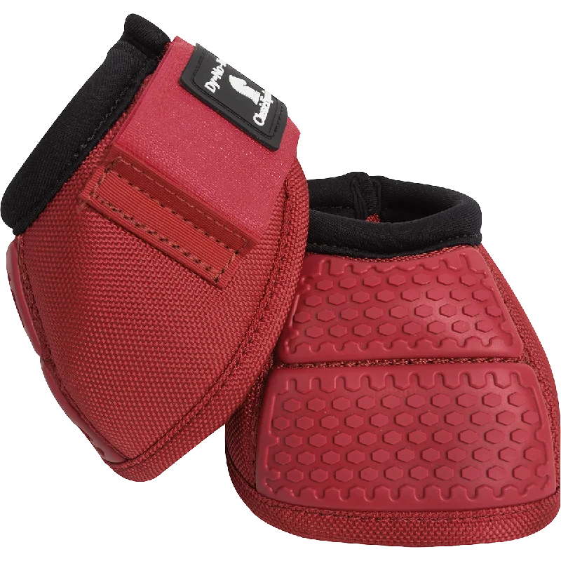 Flexion No Turn Bell Boots - Crimson