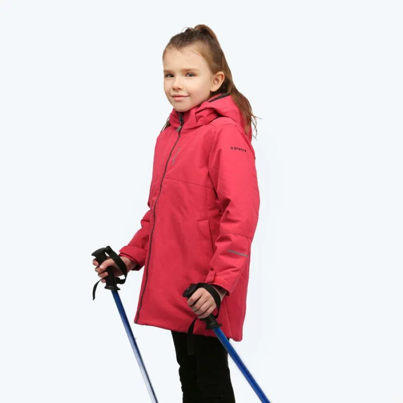 Hiking jackets mountain fit-Icepeak Junior Kelley Jacket - Pink