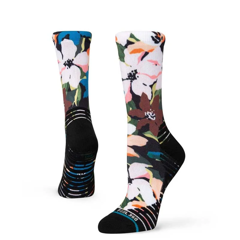 Hiking socks with trail ventures-Stance Womens Expanse Crew Sock - Black