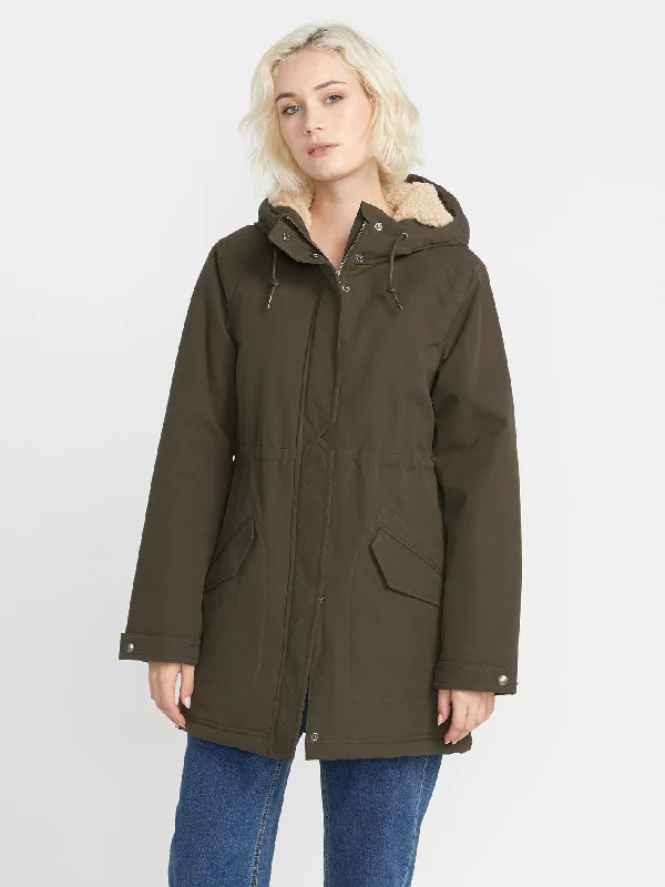 Hiking jackets store-Less Is More 5K Parka Jacket - Wren