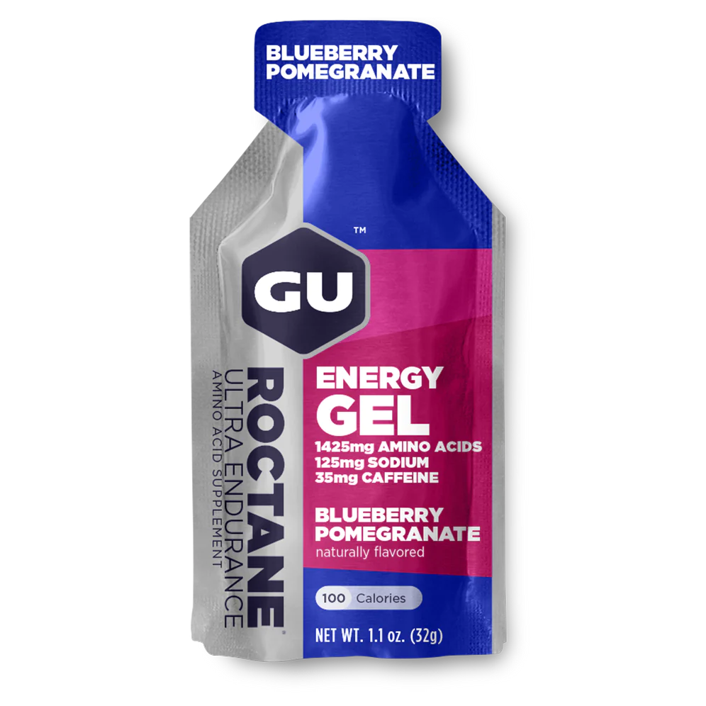 Roctane Energy Gel + Caffeine - Blueberry Pomegranate