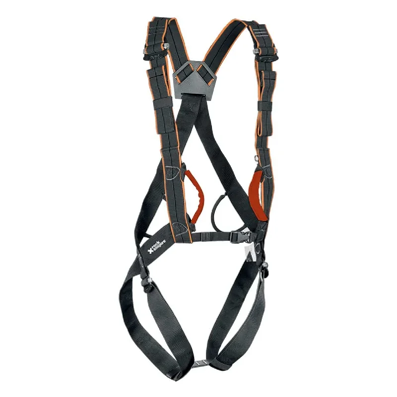 Skill Lite Full Body Work Harness - Black Orange