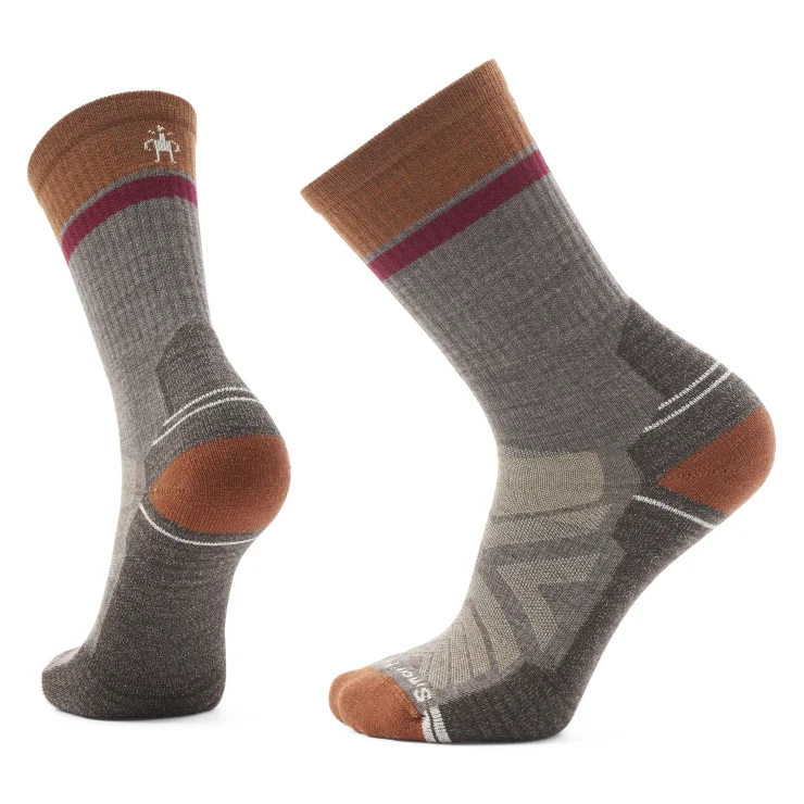 Hiking socks with city parks-Hike Light Cushion Winding Trail Crew Sock - Taupe