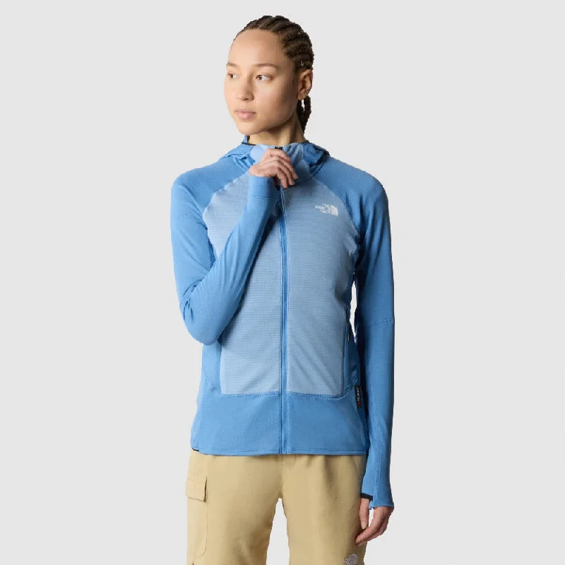 Hiking jackets adjustable fit-WOMEN'S BOLT POLARTEC® POWER GRID™ HOODED JACKET