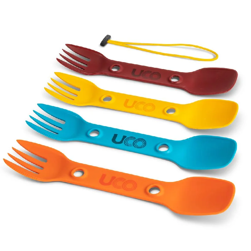 Utility Spork 4-pack w/ Tether