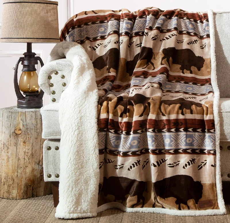 Wrangler Buffalo Throw