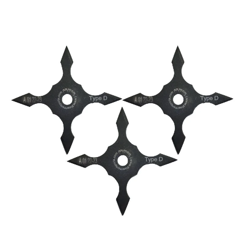 Shuriken - Type D - Set of 4