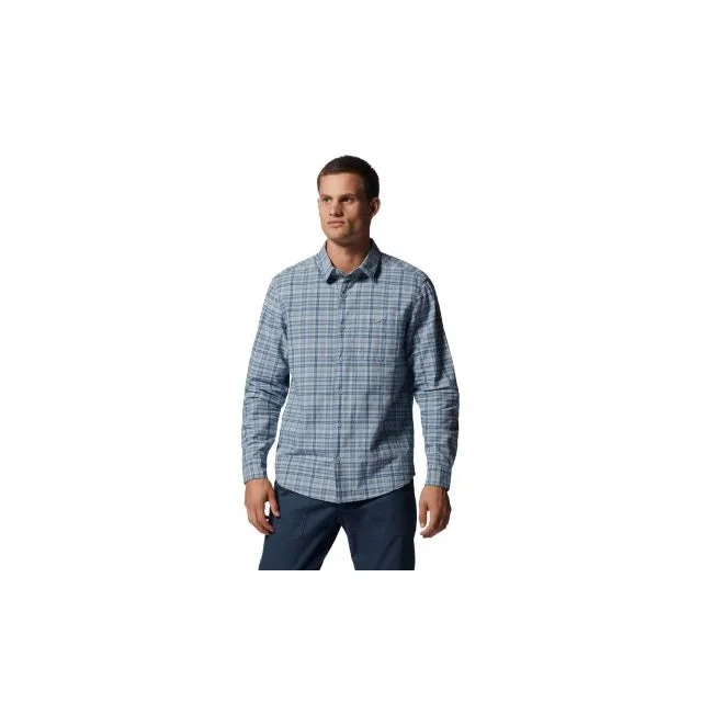 Hiking shirt summer desert-Men's Big Cottonwood Long Sleeve Shirt